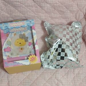 MINISO Disney Winnie the Pooh Naughty Team Plush Keychain / Bag Charm (Cow)